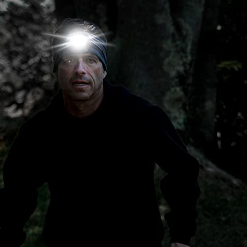 Gone For a Run Running LED Performance Fleece-Lined Reversible Beanies & Headbands | 3 Light Modes
