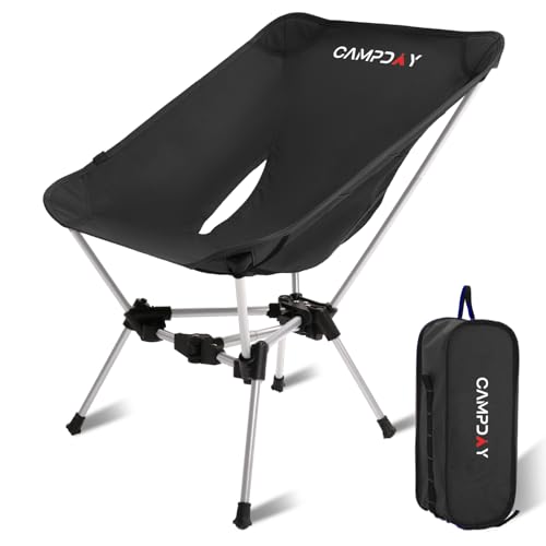 Campday Camping Chair Backpacking Portable Hiking Ultralight Small Lightweight Folding Chair for Outdoor Camp Beach Picnic...