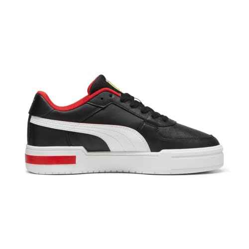 PUMA Men's Ferrari CA Pro Shoes, White-Black, 14