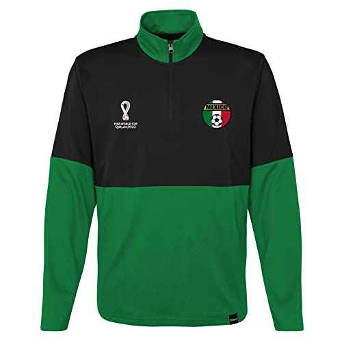Outerstuff Unisex Kids' FIFA World Cup Country 1/4 Zip Top