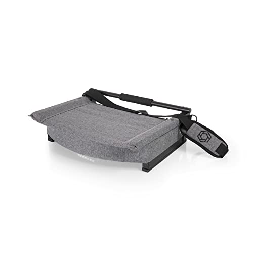 Picnic TIME Gridiron Stadium Seat with Back Support, Folding Bleacher Chairs with Back and Cushion, Thick Padded Stadium Seat and Armrest with Carry Straps, and Bleacher Hook Feature