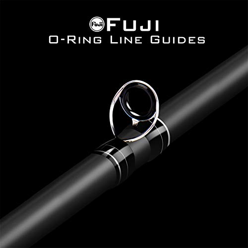 KastKing Perigee II Spinning & Casting Fishing Rods, Fuji O-Ring Line Guides, 24 Ton Carbon Fiber Casting and Spinning Rod...