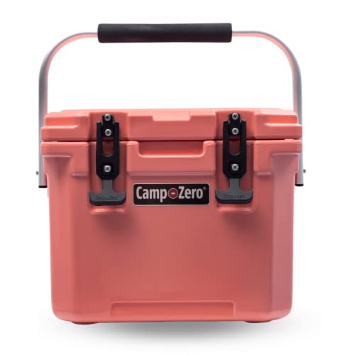 CAMP-ZERO 10L-10.6 Quart Portable Hard Cooler Ice Chest, Perfect for Drinks, Lunch, Beach, Picnics, Boating, Camping and T...