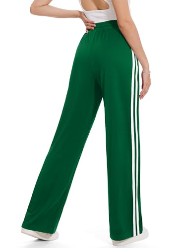Tapata Women's 28/30/32/34 Inseam Track Pants Loose Straight Leg Jogging Sweatpants Warm-Up Sports Athletic Running