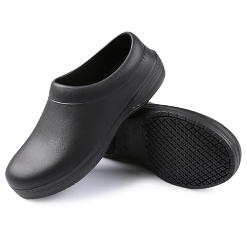 Keroius Unisex Non Slip Food Service Shoes, Waterproof Oil Resistant Kitchen Work Clogs, Comfortable Nursing Nurse Shoes, ...