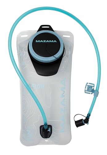 Trailflow-88EZ Hydration Bladder by Mazama Designs. Leakproof, Easy Clean and Fill Water Reservoir BPA Free, Fits Most Hyd...