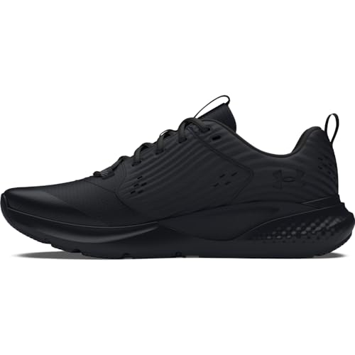 Under Armour Men's Charged Commit Trainer 4, (005) Black/Ultimate Black/Castlerock, 11, US