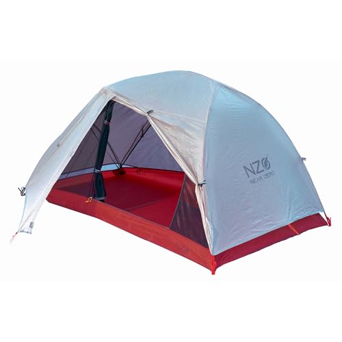 Near Zero 1-3 Person Ultralight Backpacking Tents, up to 2 Doors, 20D Ripstop Waterproof Sealed Nylon, Freestanding, Rainf...