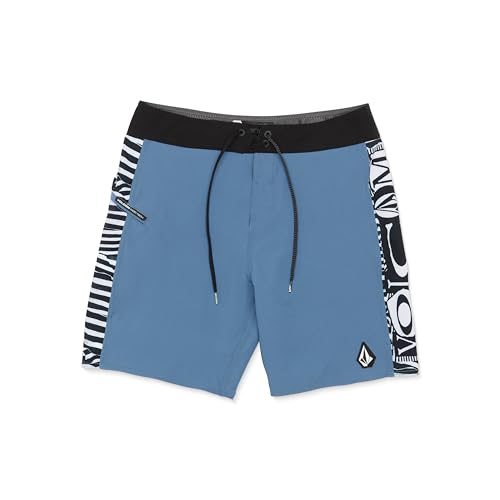 Volcom Mens Mod-tech 20" Boardshorts ? 4-Way Stretch Swim Trunks with Cinch Fly and Quick-Dry Fabric