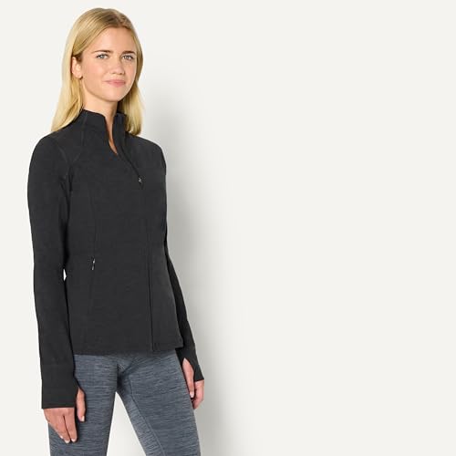 Amazon Essentials Women's Athletic Soft Performance Lightweight Zip Up Workout Running Jacket