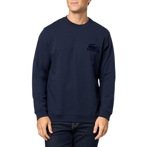 Lacoste mens Men's Cotton Fleece Indoor Sweatshirt