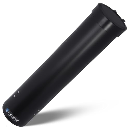 San Jamar C3165BK Med Pull WTR Cup, Black