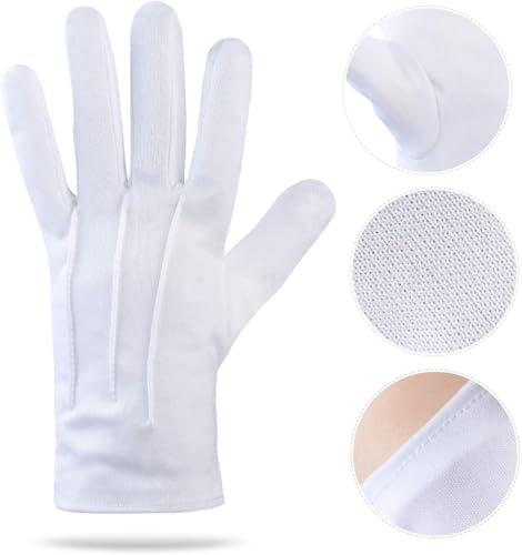 FOUTOUKEEP Flight Costume Set Beret Scarf White Gloves Sunglasses Airplane Pin Role Play Party Halloween Cosplay