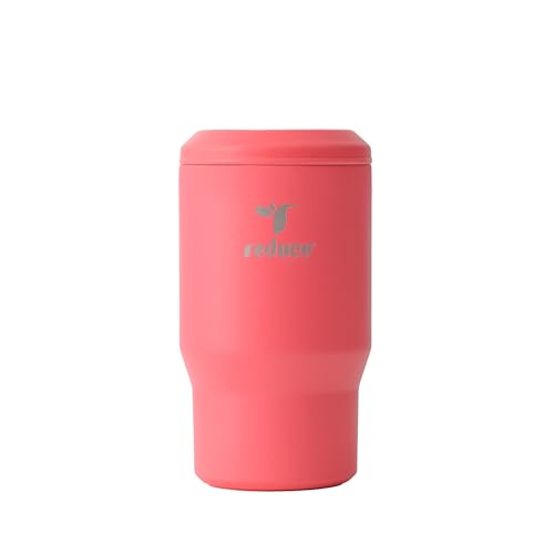 Reduce 4-in-1 Drink Cooler - Versatile Can & Bottle Holder with Vacuum Insulation - Keeps Drinks Cold Up to 4 Hours - Incl...