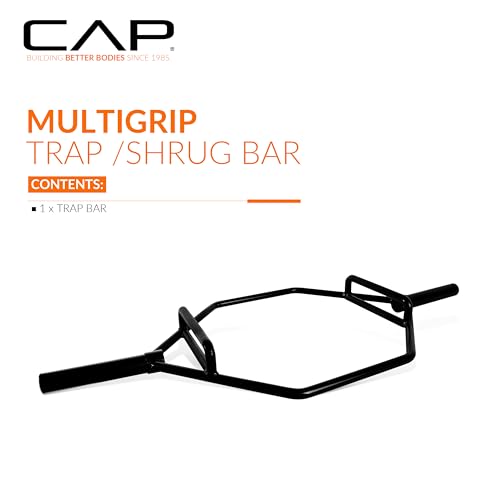 CAP Barbell Olympic Trap Bar | Multiple Grip Options