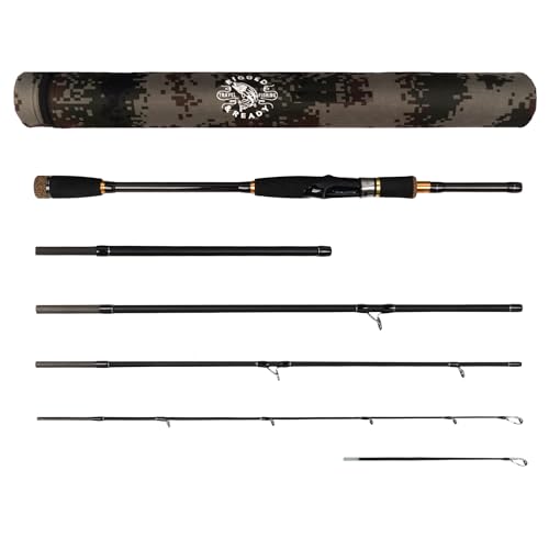 Rigged & Ready Predator Max P-S-B & Spin Reel 5000 + Spare Spool & Bag | 4+1 Bearings | Salt/Freshwater | Compact Travel R...