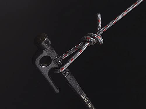 Snow Peak’s Solid Stake #20, R-102, Forged Steel, for Camping Tents, Made in Japan, Lifetime Product Guarantee