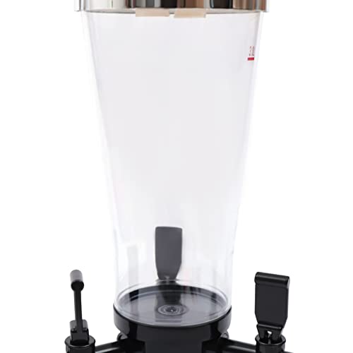 3L Beer Tower Dispenser,with 3 Taps and Freeze Tube,Spherical Beverage Dispenser Drink Tower,Easy to Clean, Party, Restaur...