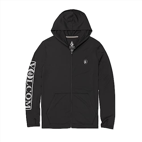 Volcom Men's Standard Rally Hooded Long Sleeve 50+ UPF Loose Fit Rashguard