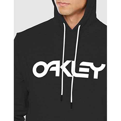 Oakley mens 2.0 B1B Pullover Hoodie 2 0, Black/White, Small US