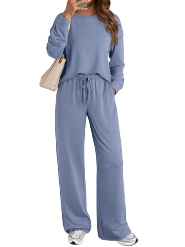 AUTOMET Womens Sweatsuits 2 Piece Lounge Matching Outfits Sweat Sets Tracksuit Travel Sweatshirts Fall Fashion Clothes 2026
