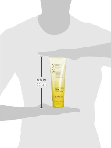 Giovanni 2chic Hair Shampoo With Ultra Revive Pineapple and Ginger Collection, 8.5 Oz, 8.5 Ounces