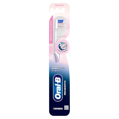 Oral-B Gum Care Sensitive toothbrushes, 1 Count tootbrush Extra Soft, Gentle on Teeth, Gentle on Gums, Extra Soft Tooth Br...