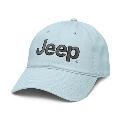 Jeep Cap Adjustable Puff Embroidered Baseball Hat