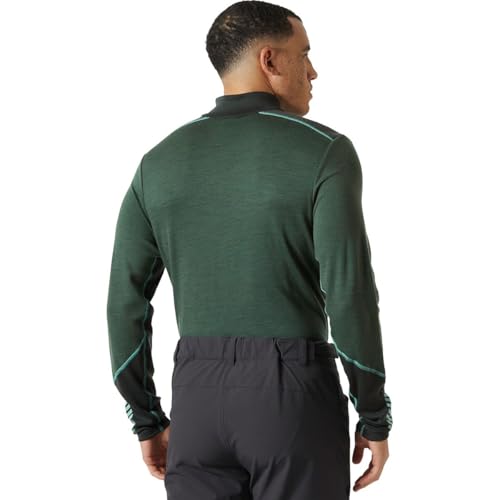 Helly-Hansen LIFA Merino Midweight Half-Zip Base Layer for Men - Performance Wicking Interior