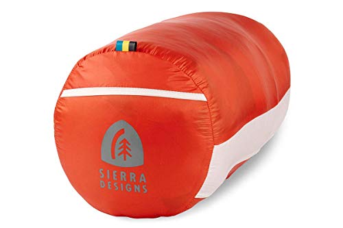 Sierra Designs Shut Eye 20 Degree Regular | Women's Sleeping Bag - SierraLoft Synthetic Insulation, Mummy Style Camping & ...