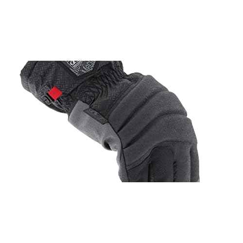 Mechanix Wear: ColdWork Peak Winter Work Gloves, Waterproof Barrier, Equipped with 100g PrimaLoft Gold Insulation, Touch Capable Winter Gloves, For Moderate Cold Weather (Black/Gray, XX-Large)