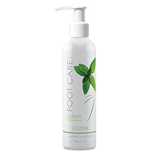 L¡¯EUDINE Foot Lotion ? Pack of 6 - Foot Care Cream with Arnica, Cocoa Seed Butter, Vegetable Glycerin, Mint ? Foot Lotion for Dry Cracked Feet and Calluses ? Refreshing and Moisturizing Foot Cream