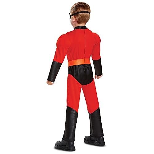 Disguise The Incredibles 2 Dash Muscle Costume, Officially Licensed The Incredibles 2 Costume for Toddlers, Medium (3T-4T)