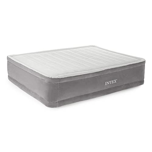 Intex Comfort Plush Elevated Dura-Beam Airbed with Built-in Electric Pump