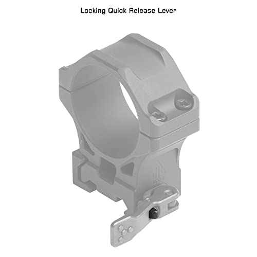 UTG ACCU-SYNC QR 34mm Med. Profile Scope Rings, Picatinny, Black
