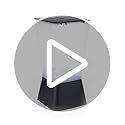 Restaurantware Bev Tek 5 Gallon Drink Dispenser 1 Dishwashable Beverage Dispenser--Detachable Tank Includes Decals Black P...