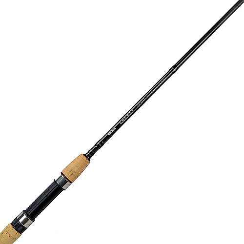 Okuma Celilo Freshwater Lightweight Graphite Rods, CE-S-701Lb, Black