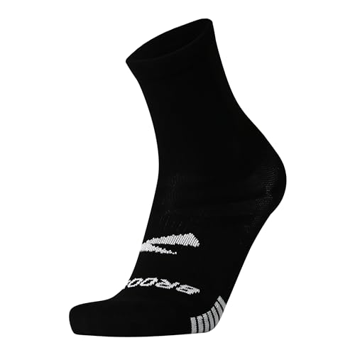 Brooks Ghost Lite Crew Socks I Performance Running, Comfort Fit with Arch Support for Men & Women (2-Pack Set)