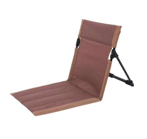 JQlabeit Ultra-Light Folding Camping Chair with Backrest,Outdoors Relaxing Floor Seat for SwimmingPool Beach Lawn Picnic R...