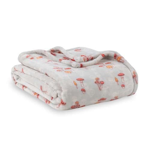 Berkshire Blanket-Classic Heavyweight Soft Printed VelvetLoft® Plush Blanket, Full/Queen Size Soft Fuzzy Warm Blanket for ...