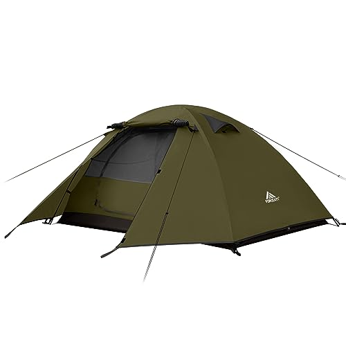 Forceatt Camping Tent 2/3/4 Person, Professional Waterproof & Windproof Lightweight Backpacking Tent Suitable for Outdoor,...