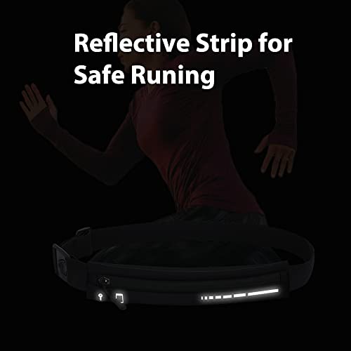AIKENDO Slim Running Belt for Women Men,Runners Fanny Pack Phone Holder,Running Pouch Waist bag for Workout Jogging,Money ...