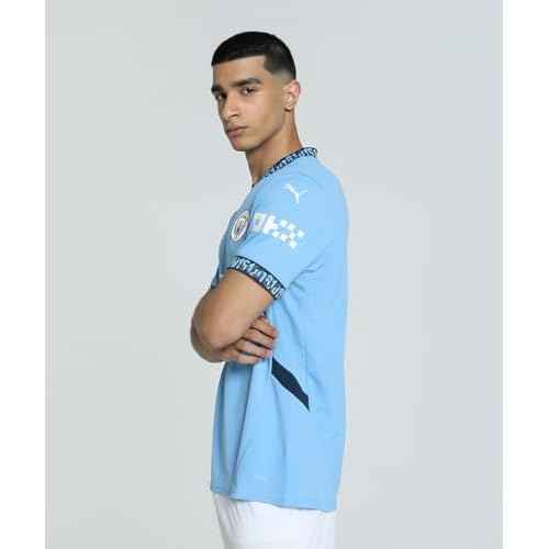 Men¡¯s Manchester City FC 2024/25 Replica Home Soccer Jersey - Team Light Blue