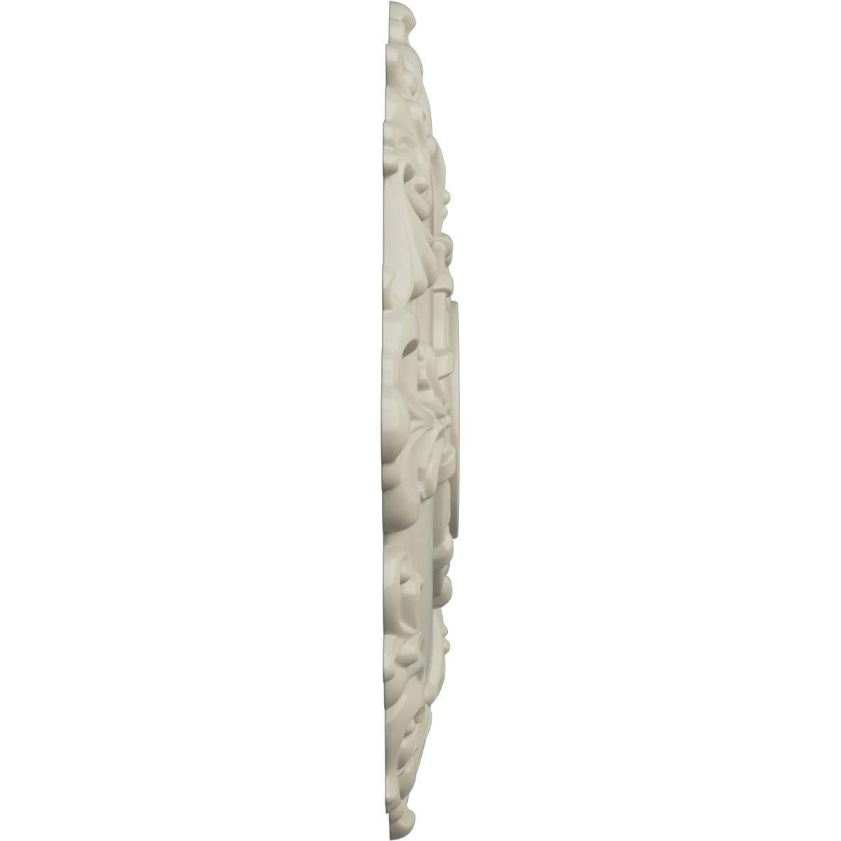 Ekena Millwork Cm18Rlcyf Riley Ceiling Medallion, 18 Od X 3 1/2 Id X 1 1/2 P, Clear Yellow