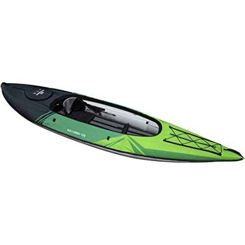 AQUAGLIDE Navarro Convertible Inflatable Kayak with Drop Stitch Floor, Green