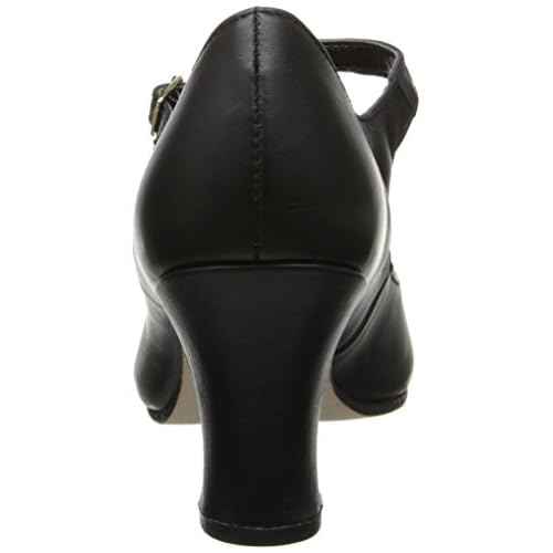 Capezio womens Manhattan Character dance shoes, Black, 9.5 US
