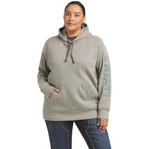 ARIAT Men's US of A Hoodie, Navy Heather