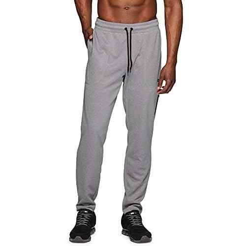 RBX Active Men's Athletic Performance Quick Dry Breathable Tapered Jogger Sweatpant with Pockets