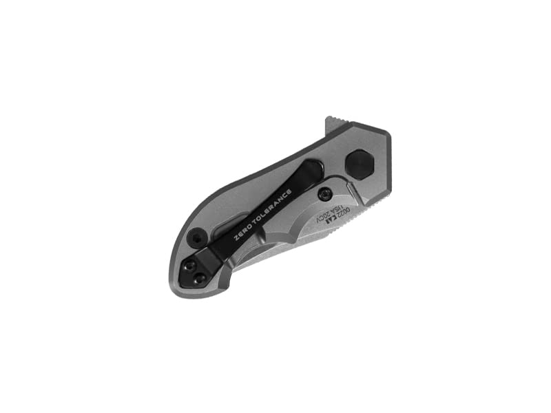Zero Tolerance and Tim Galyean Pocketknife; 1.8 Inch Premium CPM 20CV Stainless Steel Blade, Carbon Fiber Front with Stone...