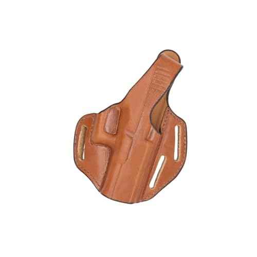 Bianchi 77 Piranha Pancake-Style Holster, Fits Springfield XD 4IN .45, Tan, Right Hand